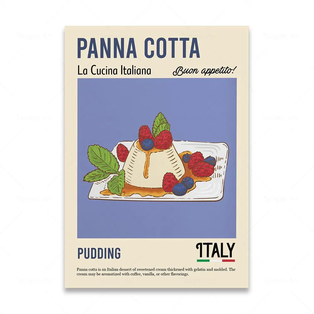 Kitchen Food Pizza Ramen Sushi Spaghett Wall Art Canvas Painting Nordic Posters And Prints Wall Pictures For Living Room Decor