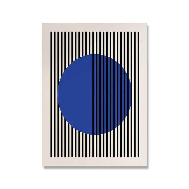 Modern Minimalist Art Bauhaus Exhibition Geometric Posters Artwork Canvas Prints Abstract Painting Living Room Murals Home Decor
