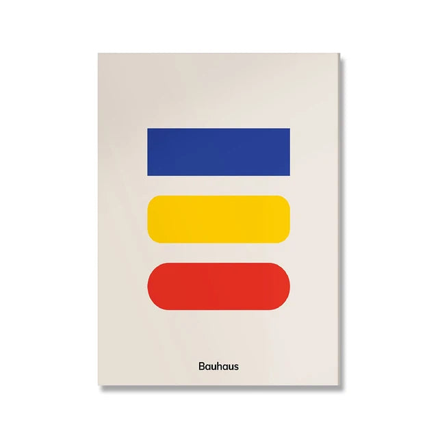 Modern Minimalist Art Bauhaus Exhibition Geometric Posters Artwork Canvas Prints Abstract Painting Living Room Murals Home Decor