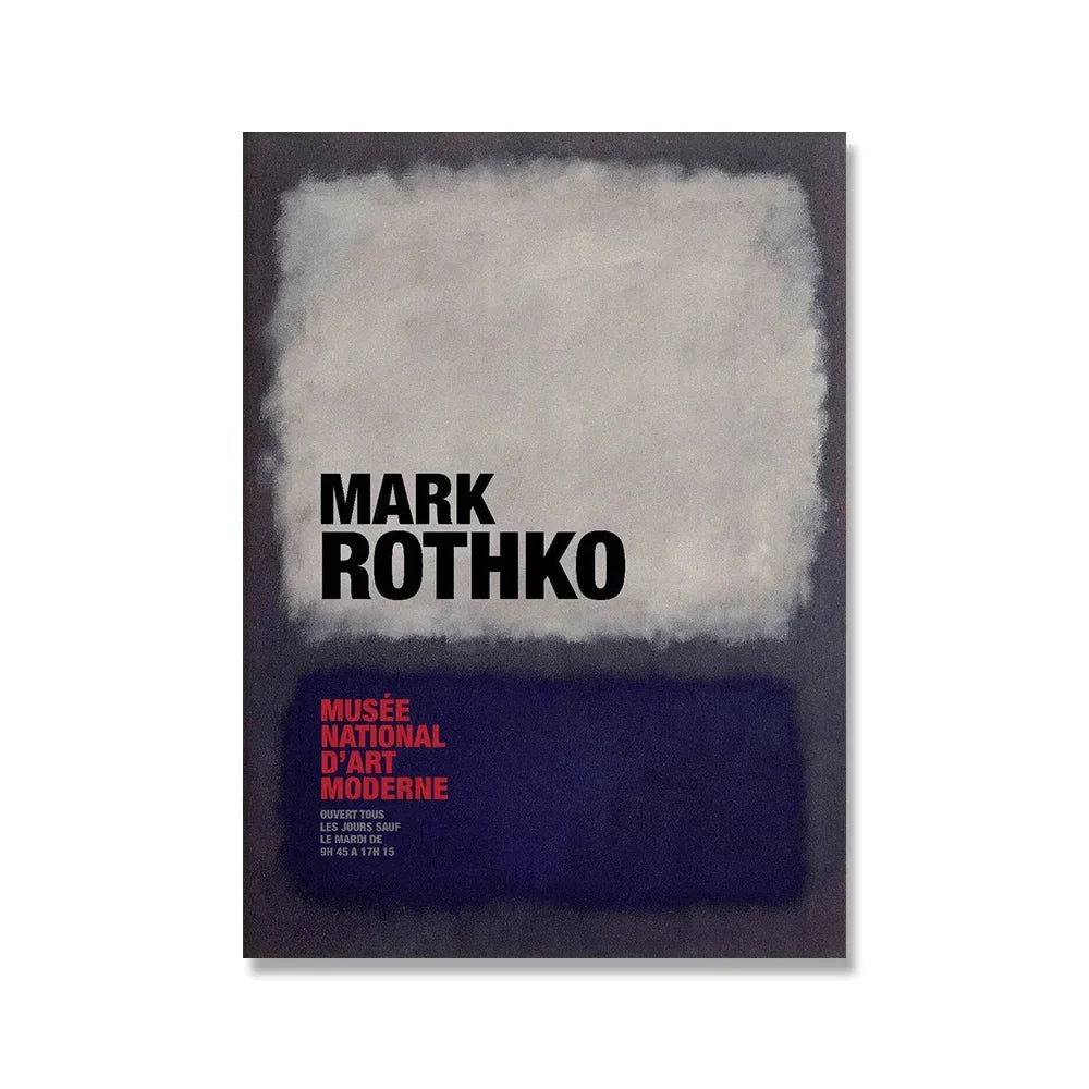 Scandinavian Modern Wall Art Mark Rothko Abstract Colorful HD Canvas Poster Prints Home Bedroom Living Room Decoration