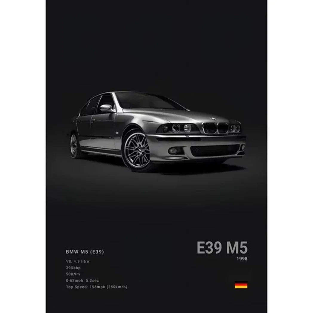 Pop Art Car Wall Art Posters for Modern Home Decor Canvas Prints M2 M3 M4 M5 Z8 CSL GTS Gifts For Car Enthusiasts Pictures Print