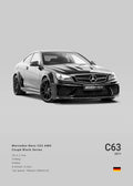 Black and White Porsche Posters and Prints Modern Cool Sports Car Canvas Painting Wall Art Pictures Home Bar Room Decoration
