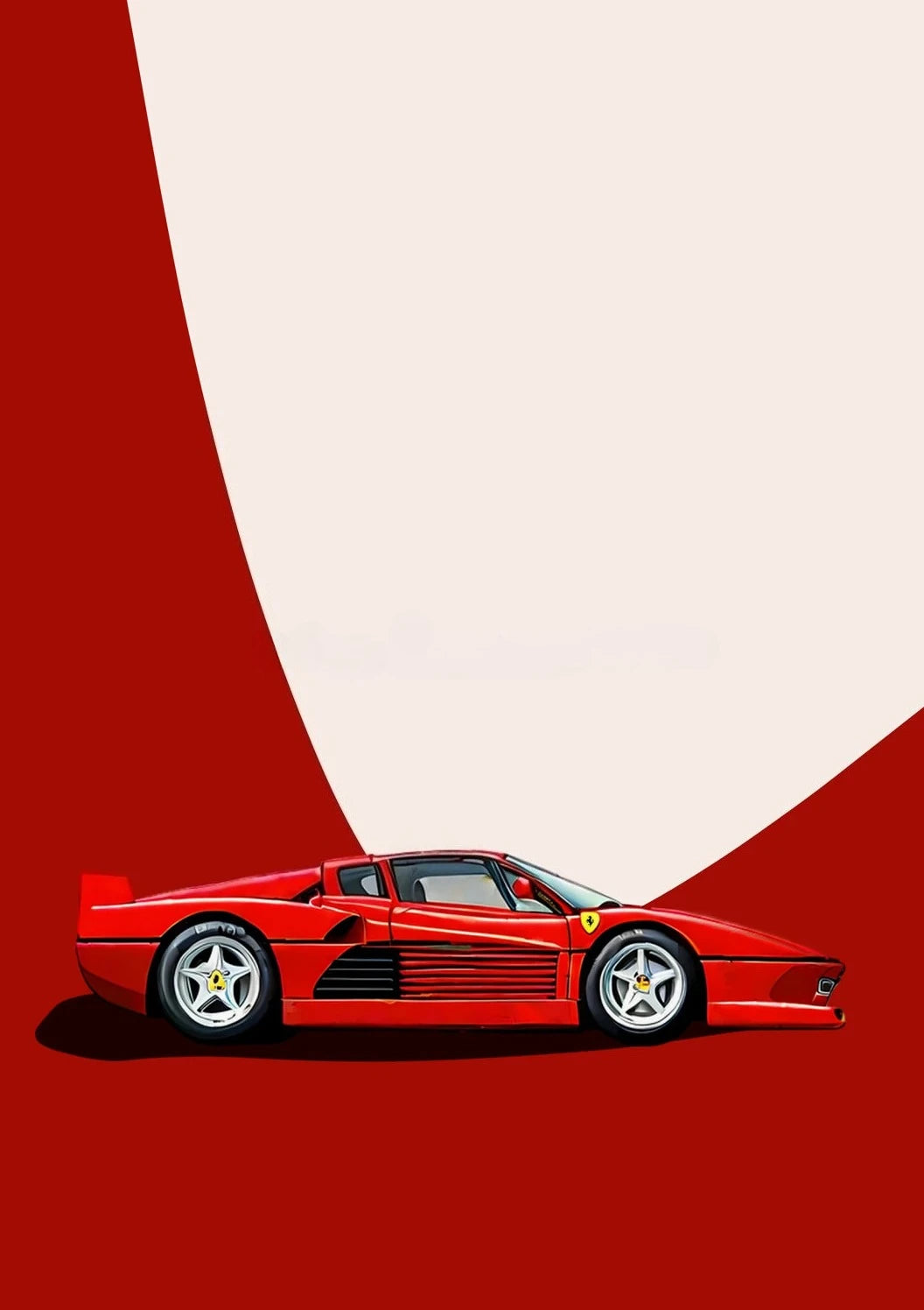 Abstract Colorful Famous Luxury Car Sports Car Posters and Prints Canvas Printing Wall Art Picture for Living Room Home Decor