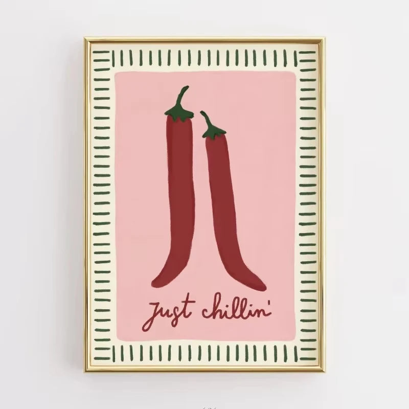 Funny Kitchen Quote Poster Retro Food Illustration Canvas Painting Print Coffee Lover Wall Art Picture Modern Kitchen Home Decor
