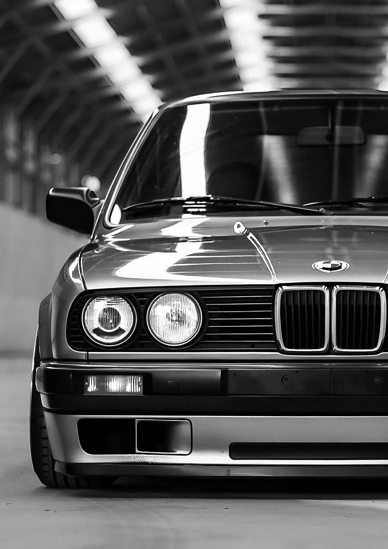 Modern Fashion Wall Art Simple Black and White Luxury Car HD Canvas Poster Prints Home Bedroom Living Room Decoration Mural