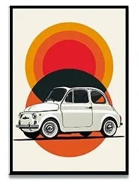 Abstract Colorful Famous Luxury Car Sports Car Posters and Prints Canvas Printing Wall Art Picture for Living Room Home Decor