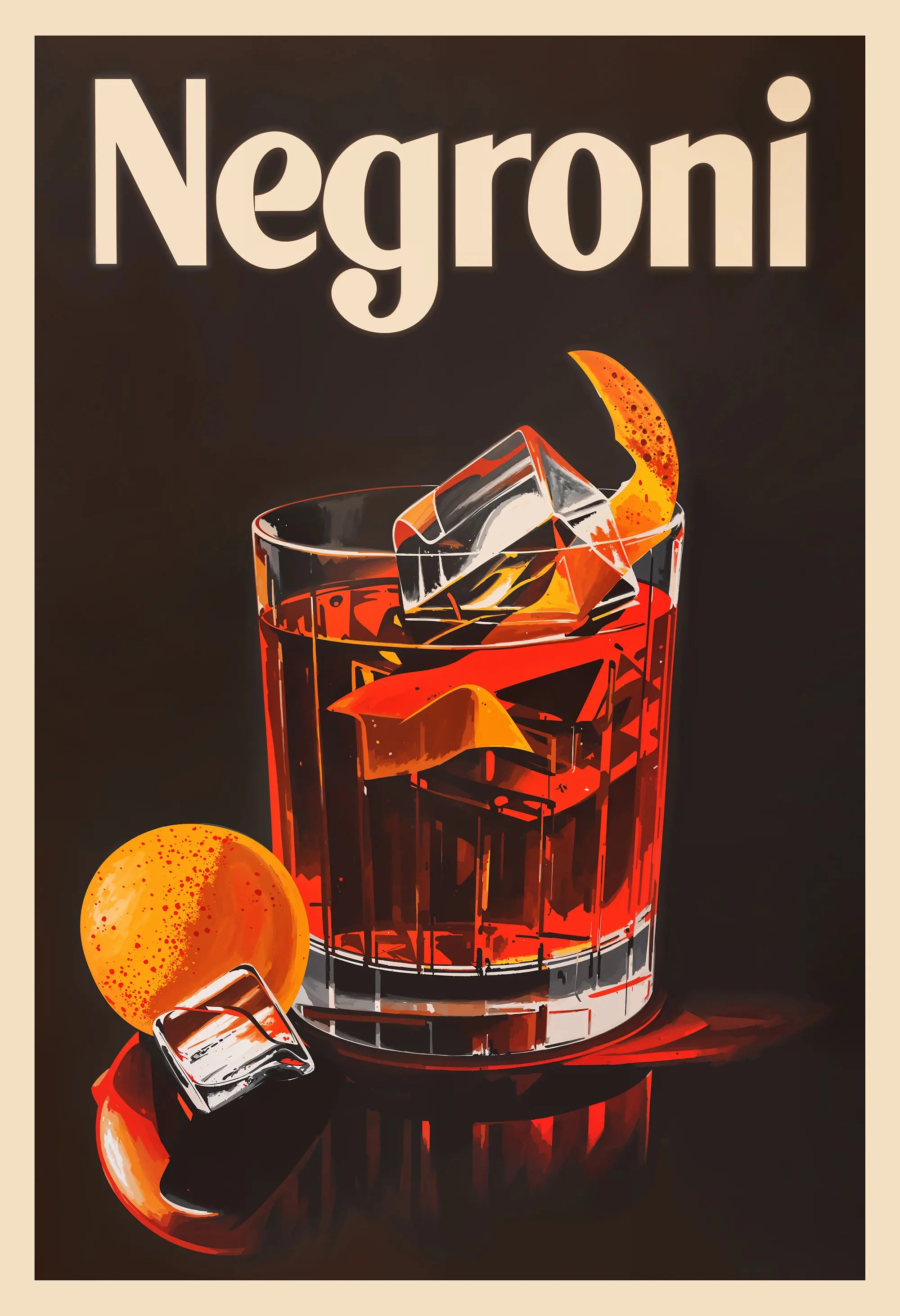 Vintage Wine Advertising Style Whiskey Illustration Bartending Poster Canvas Paintings Wall Art Pictures Bar Club Home Decor