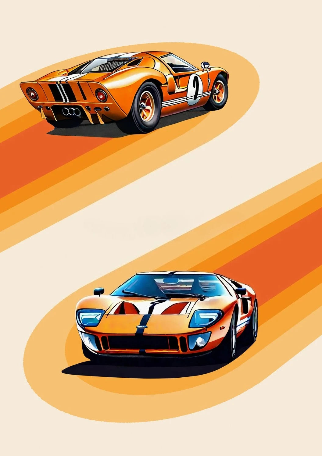 Abstract Colorful Famous Luxury Car Sports Car Posters and Prints Canvas Printing Wall Art Picture for Living Room Home Decor
