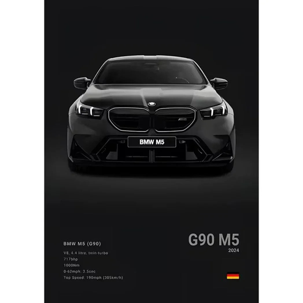 Pop Art Car Wall Art Posters for Modern Home Decor Canvas Prints M2 M3 M4 M5 Z8 CSL GTS Gifts For Car Enthusiasts Pictures Print