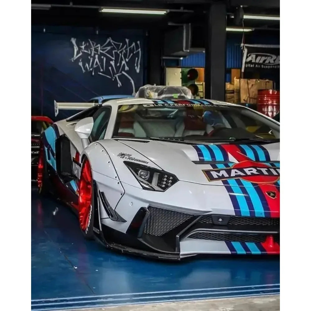 Retro Sports Car Racing Modification Art Poster Comic Canvas Painting Wall Print Picture For Living Room Home Decor Posters