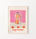 Kitchen Posters And Prints Italian Quotes Espresso Coffee Moka Pot Wall Art Canvas Painting Pictures For Cafe Living Room Decor
