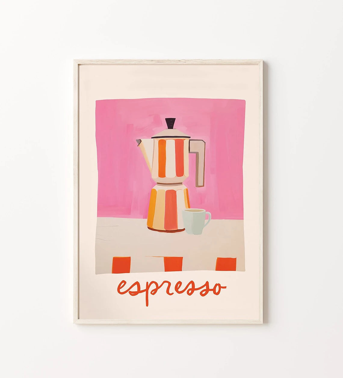 Kitchen Posters And Prints Italian Quotes Espresso Coffee Moka Pot Wall Art Canvas Painting Pictures For Cafe Living Room Decor