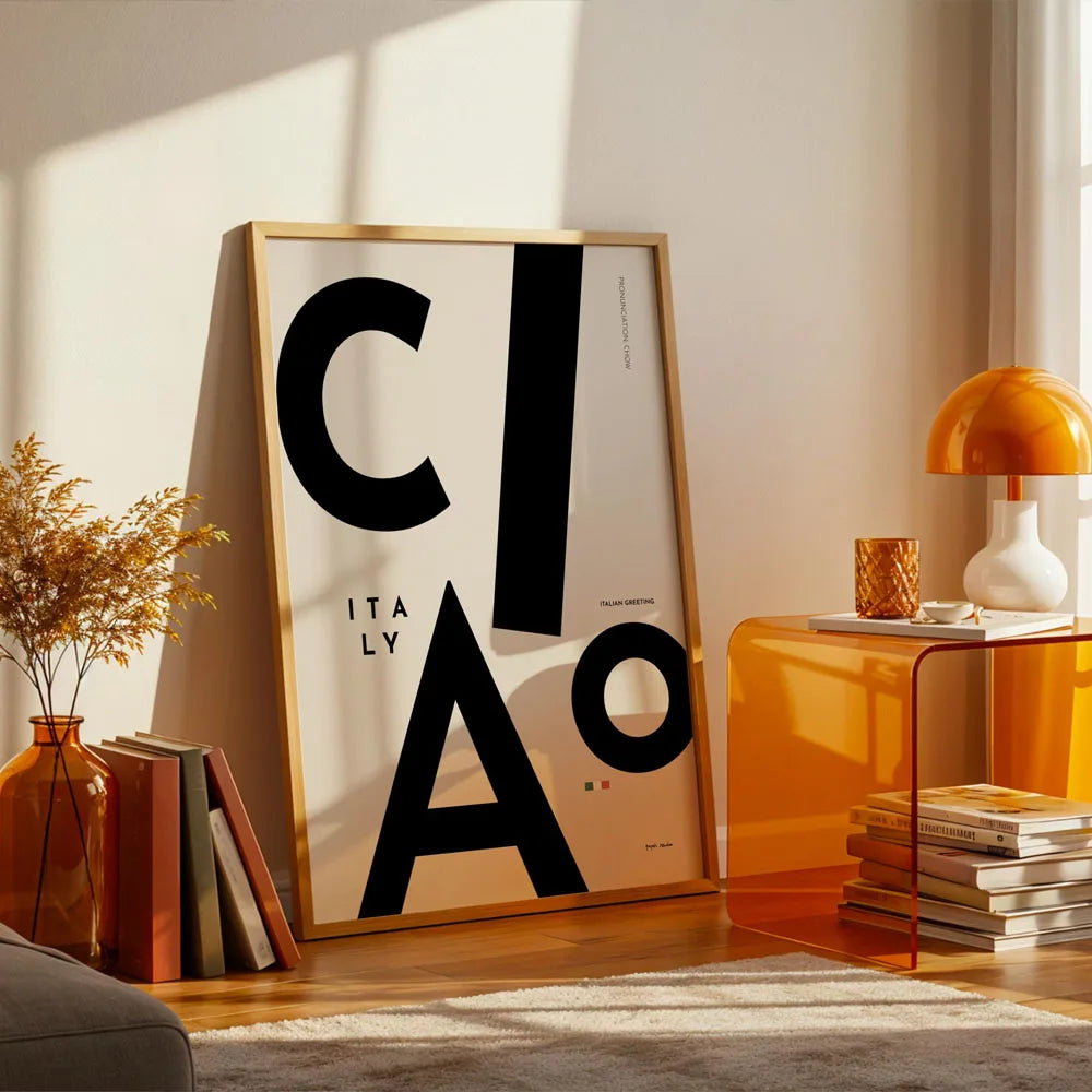 Modern Text OH HI OK Poster Prints Motivational Quote Canvas Painting Wall Art Picture for Study Studio Living Room Home Decor