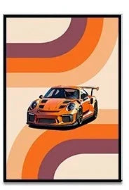 Abstract Colorful Famous Luxury Car Sports Car Posters and Prints Canvas Printing Wall Art Picture for Living Room Home Decor