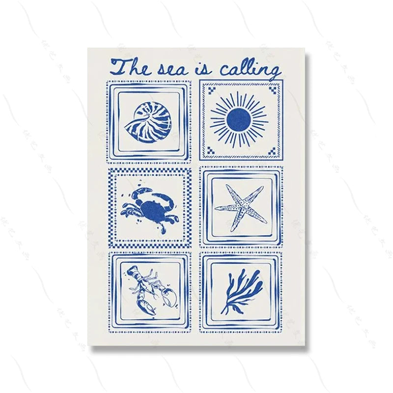 Italy Summer Wall Art Set of 12 Prints Dolce Vita Kitchen Decor Bar Cart Wall Art Amalfi Coast Room Decor Eclectic Gallery