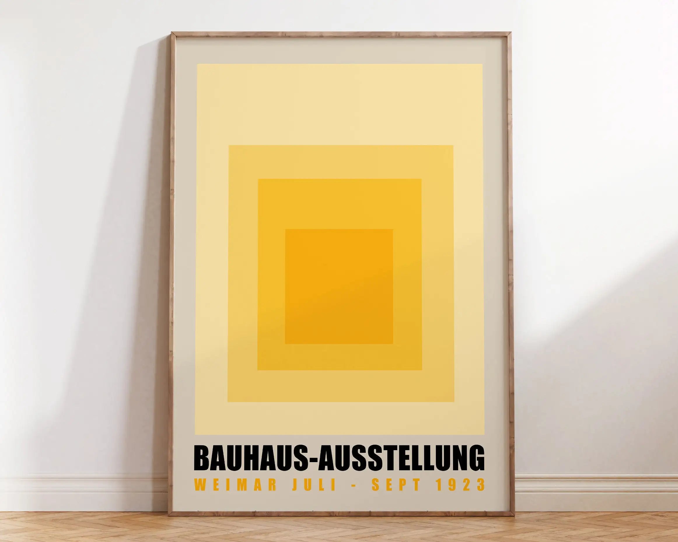 Modernist Bauhaus Geometric Canvas Poster Living Room Wall Art Retro Prints Mid Century Home Decorative Wall Art Painting