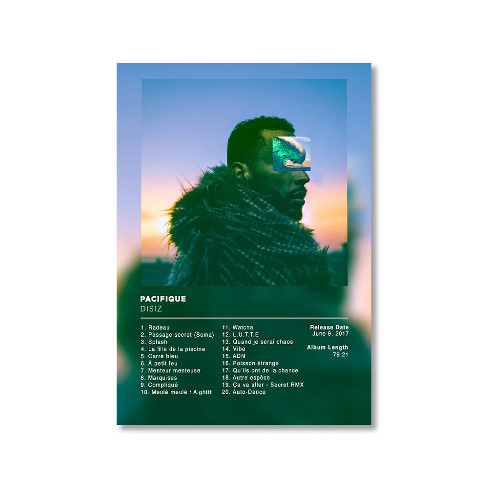 Modern Music Albums Wall Art Poster Prints Pop Music Album Covers Canvas Painting Picture for Living Room Home Decor