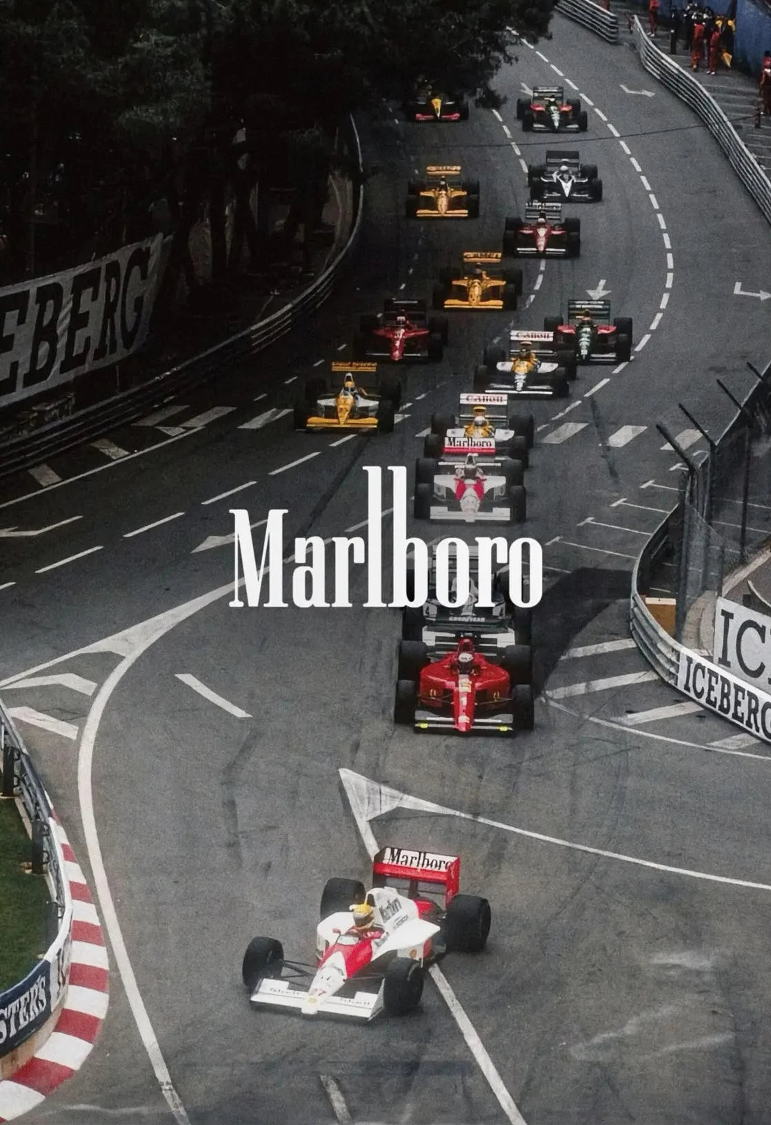 Canvas Painting Vintage Monaco Modern Fashion Racing Sports Car Photo Poster Print Wall Art For Room Home Decor Gift Wall Decor